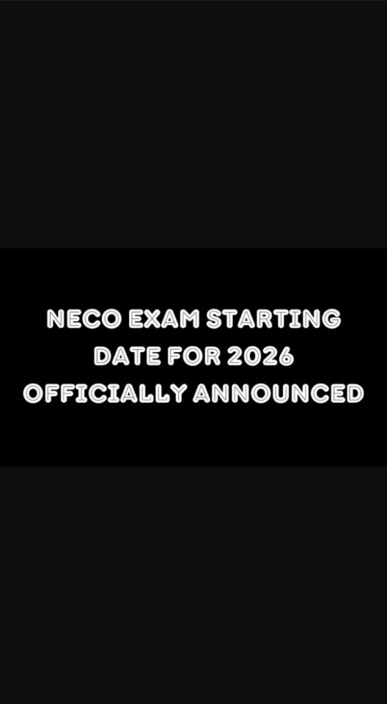 NECO Exam Starting Date for 2026 has been officially announced as June 16 to July 25. Discover smart study strategies, hidden exam tips, key differences between NECO and WAEC, and everything you need to prepare confidently.