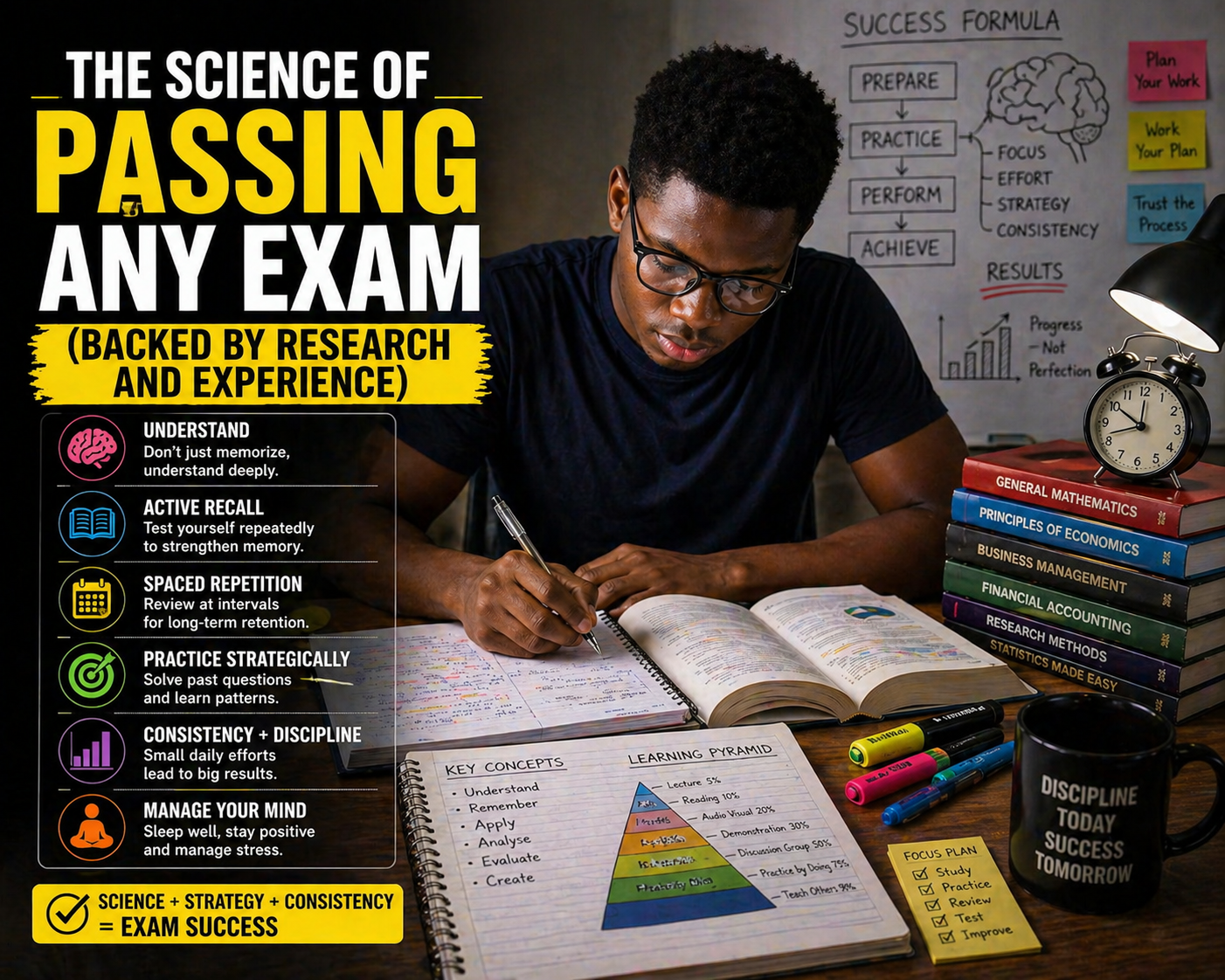 The Science of Passing Any Exam (Backed by Research and Experience)