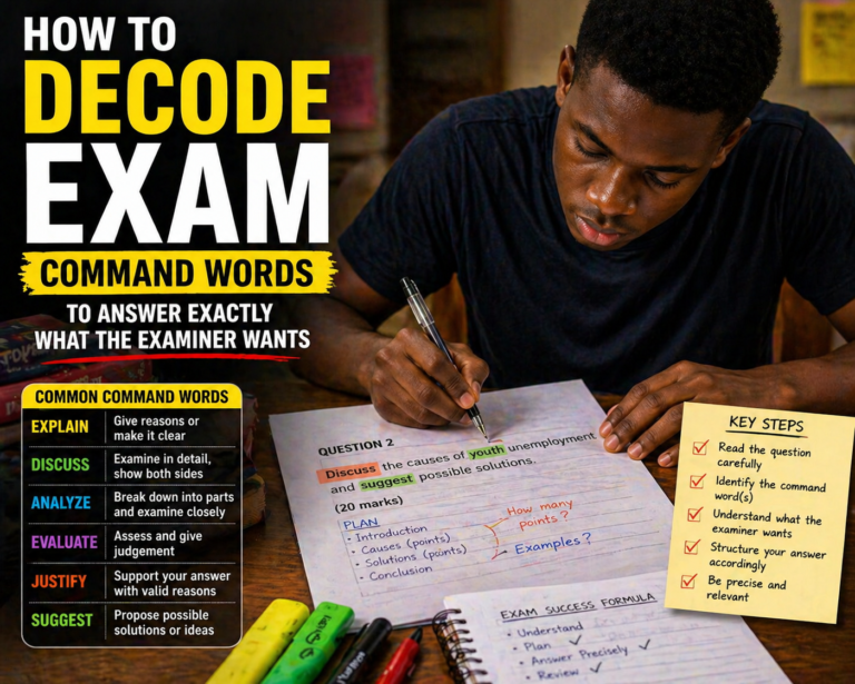 How To Decode Exam Command Words To Answer Exactly What The Examiner Wants